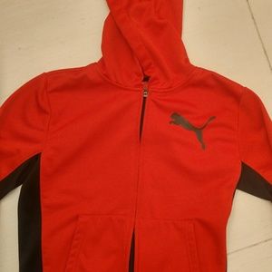 Boys Puma Zip up hoodie
